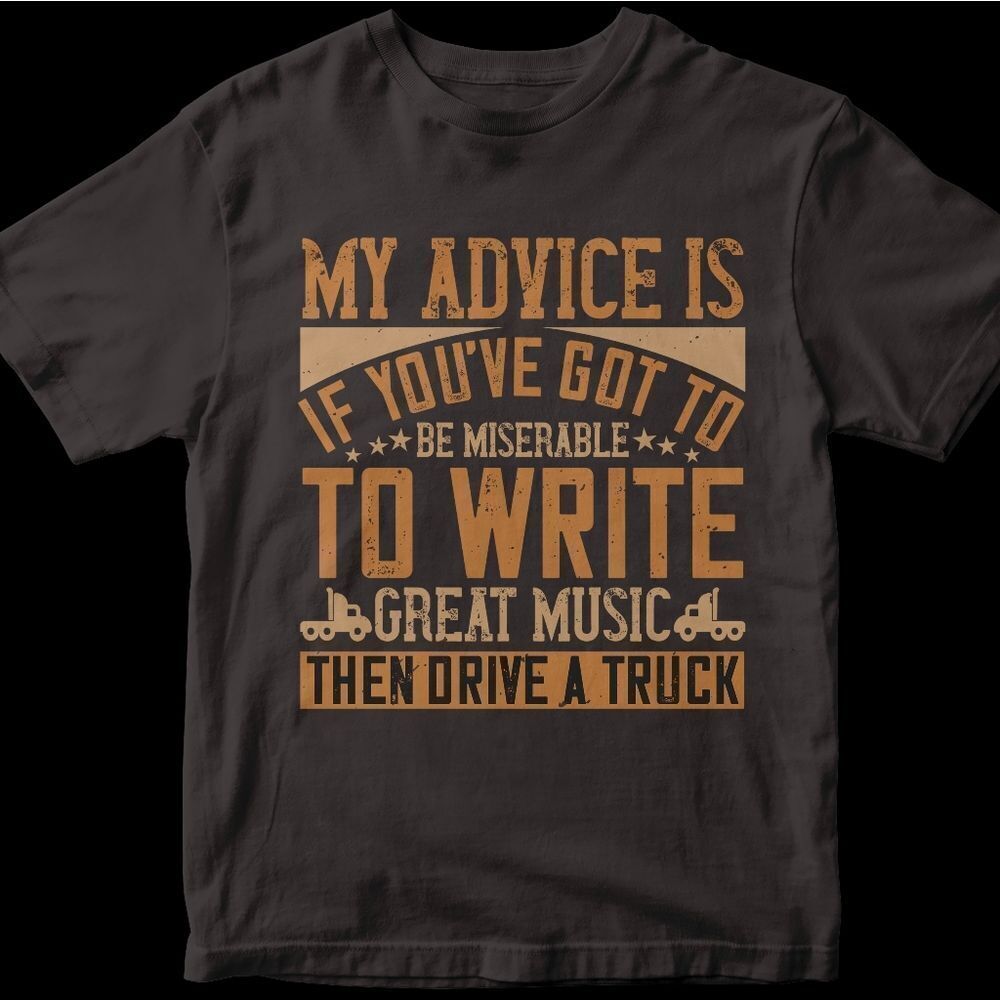 New Funny Truck Driver Apparel Gear Attire Short Sleeve Casual Work Shirt TShirt